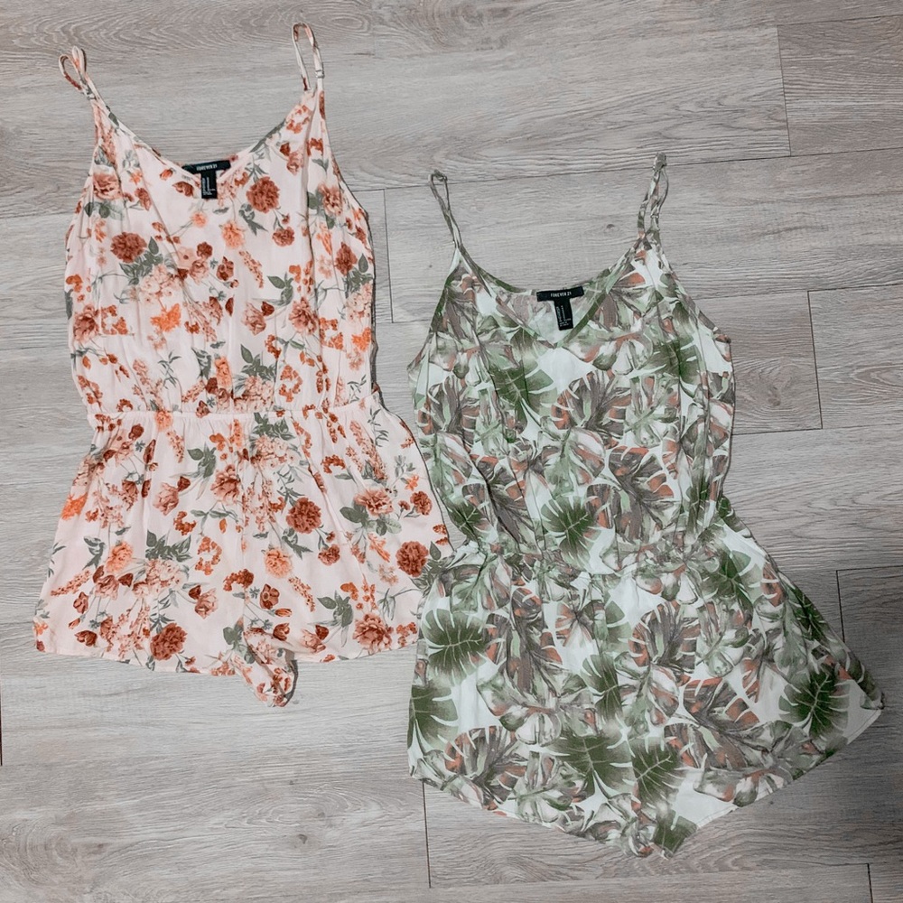 Forever21 Womens Romper Bundle